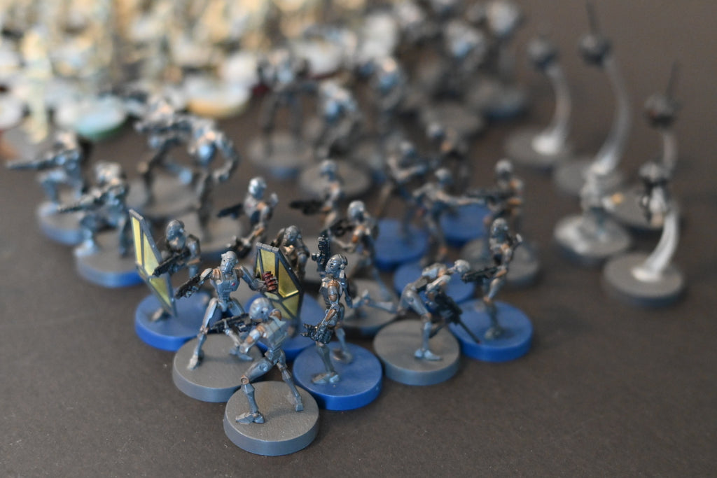 Separatist Droid Army - Star Wars Legion - Partially Painted