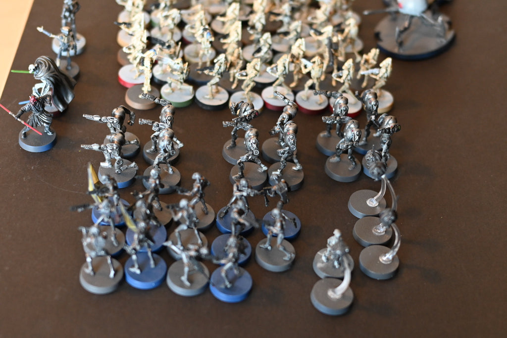 Separatist Droid Army - Star Wars Legion - Partially Painted