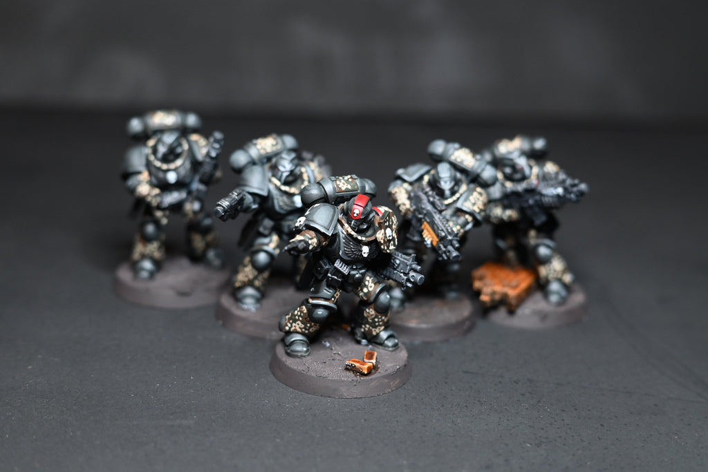 Black Templar Intercessor Team - Dot44 Custom