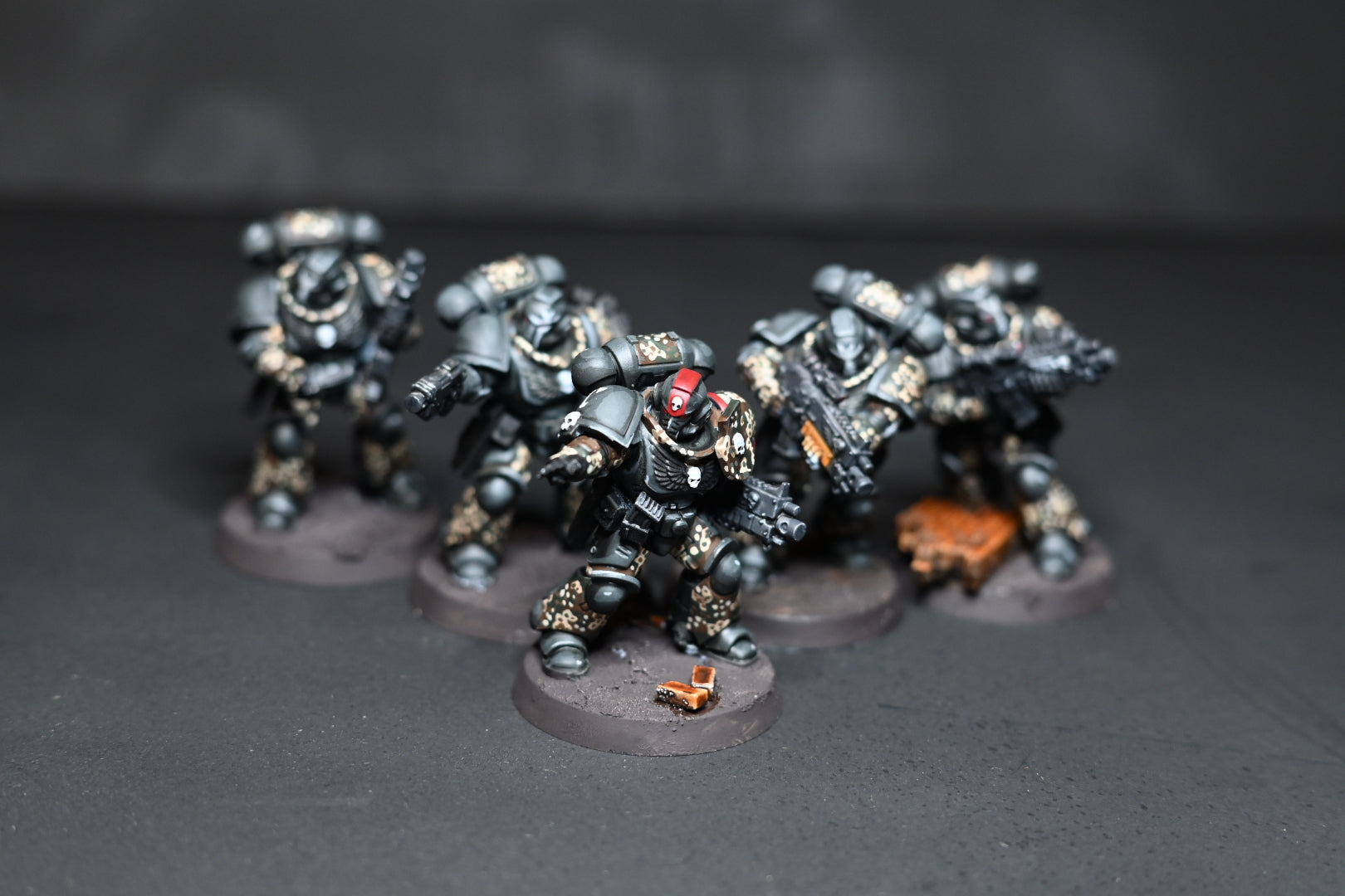 Black Templar Intercessor Team - Dot44 Custom