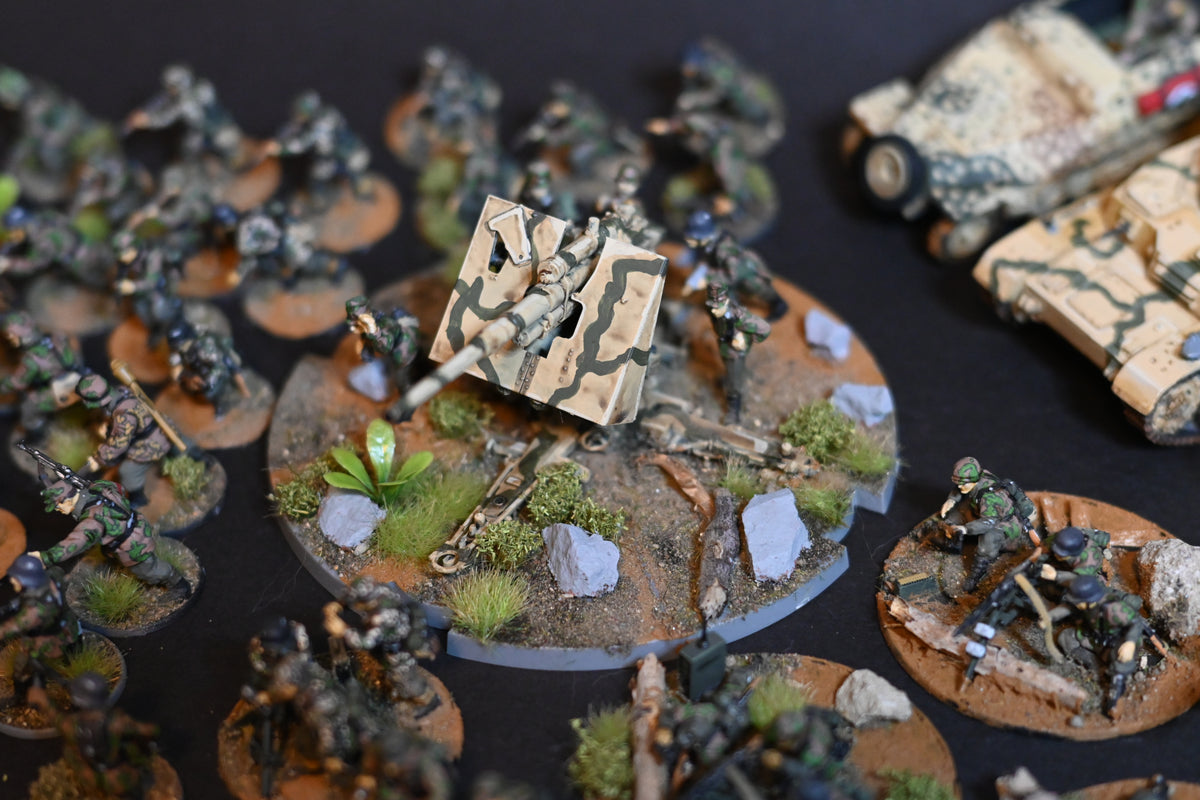 Bolt Action Waffen SS Painted Army Set - 28mm Army