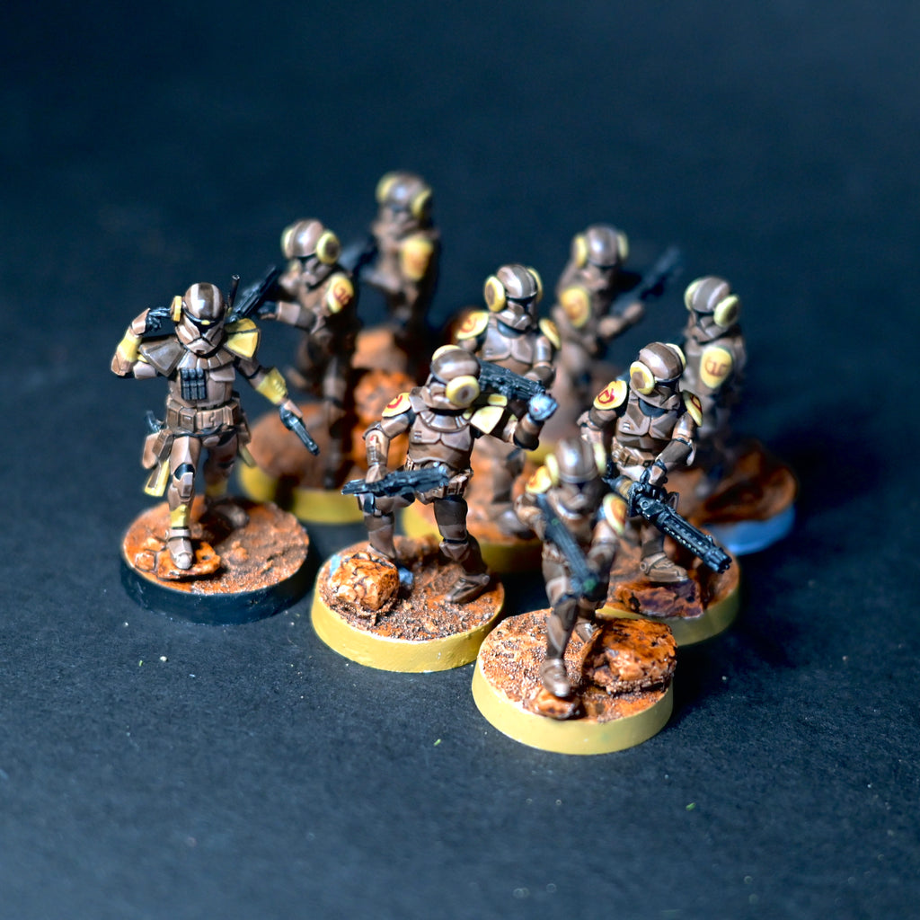 Star Wars Legion Painted Special Operations Geonosis Clone Trooper Squad
