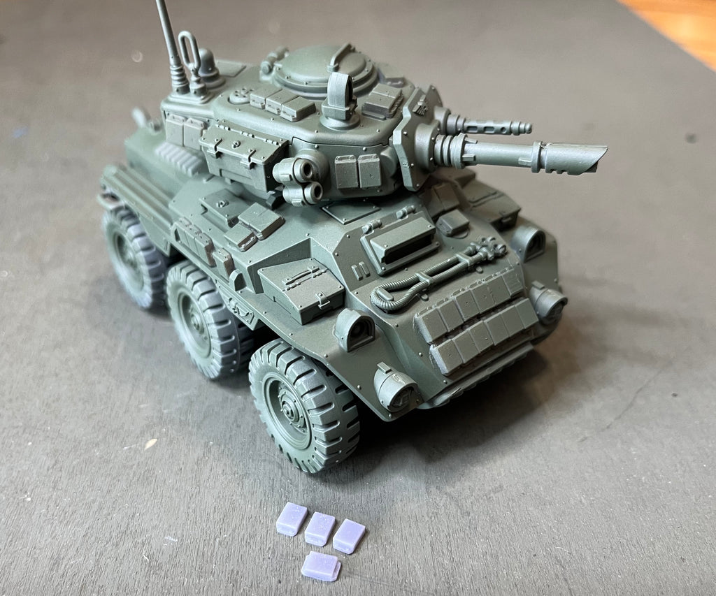 Vehicle Reactive Armor Panel Kit - Set of x120