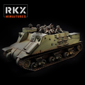 British Priest Kangaroo APC - 3d Printed Scale Model Tank 1:56 / 28mm - RKX Miniatures