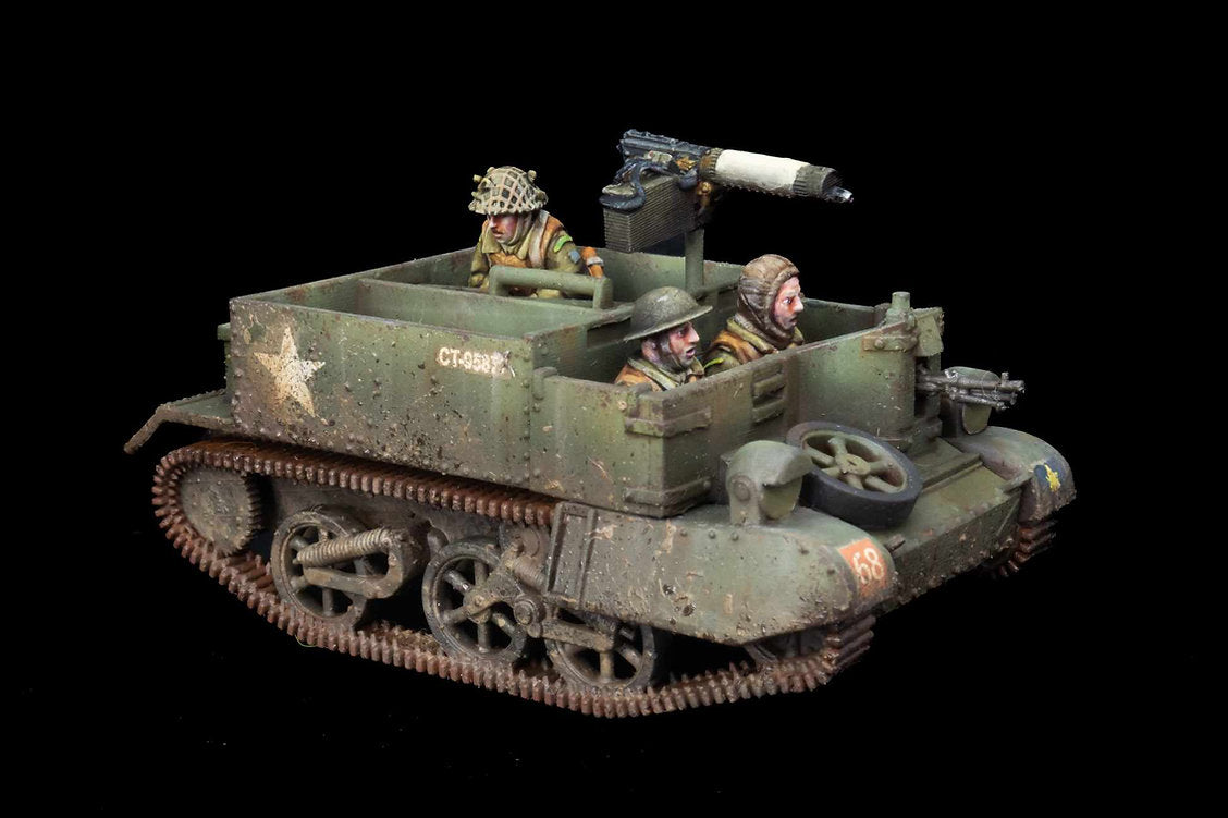British Universal Carrier Set - 3d Printed Scale Model Tank 1:56 / 28mm - RKX Miniatures