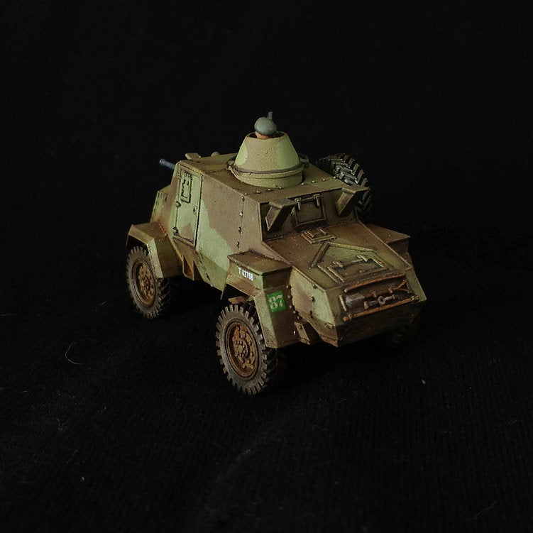 British / Canadian Otter Light Reconnaissance Car (LRC) - 3d Printed Scale Model Tank 1:56 / 28mm - RKX Miniatures