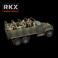 Soviet US-6 Truck - 3d Printed Scale Model Tank 1:56 / 28mm - RKX Miniatures